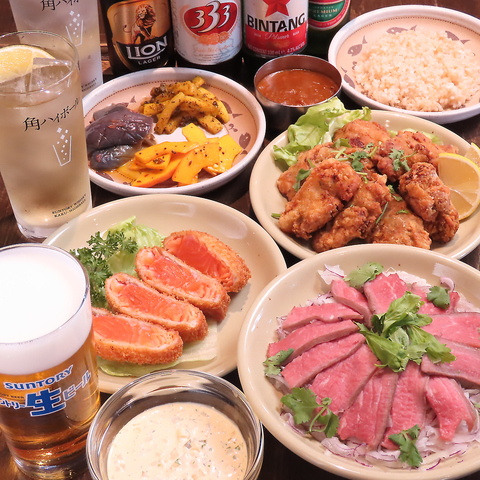 スパイス香る創作料理と美味しいお酒をご堪能ください！