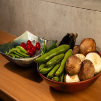 旬の野菜を使ったおばんざい料理