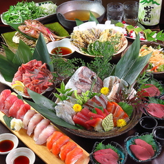 小田原鮮魚と炭焼牛たん かっこ八王子店のコース写真