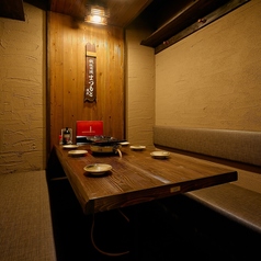 半個室席はプライベート空間でお食事をお楽しみ頂けます!!