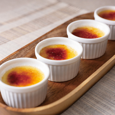 ＜パフォーマンスデザート＞クレーム・ブリュレ　