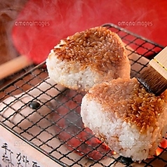 コシヒカリの焼きおにぎり