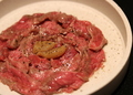 料理メニュー写真&nbsp;牛イチボのカルパッチョ