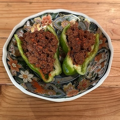パリパリピーマン麻婆肉味噌