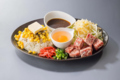 料理メニュー写真&nbsp;ガリバタステーキライス