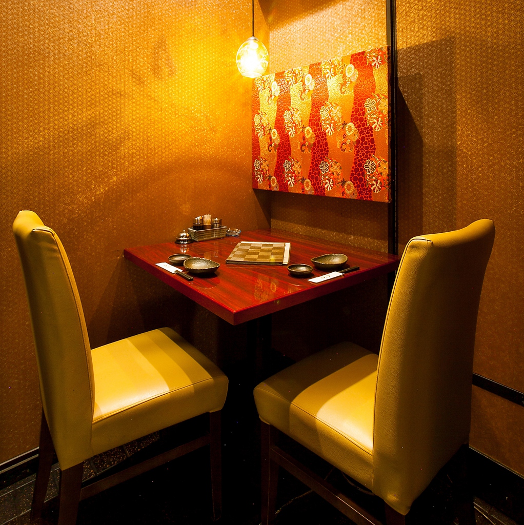 【カップルシート】デートや、記念日、誕生日などお二人での利用にオススメです♪