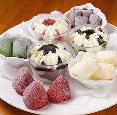 【プチパフェ】チョコ＆バニラ/ストロベリー＆バニラ/抹茶＆バニラ