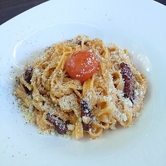 紅花卵のカルボナーラ
