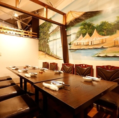 大小さまざまなニーズに合わせた個性的な席はひとつの癒しの空間となります※一部桜花と共有利用しております