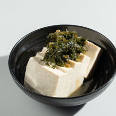 金山豆腐の冷奴