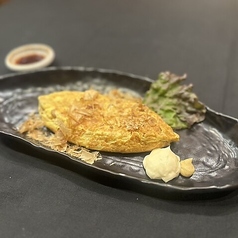 秋田納豆のふわっとオムレツ