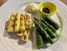 道産アスパラ２種食べ比べセット（各２本）