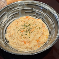 サーモンのチーズリゾット