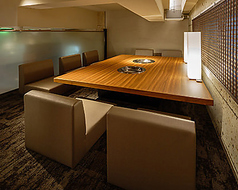 プライベート感あふれる半個室空間で、リラックスしながらお寛ぎいただけます♪