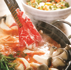 牛肉しゃぶしゃぶセット(1人前)辛味だし/旨みだし