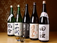 日本酒と鮨の相性は抜群です。