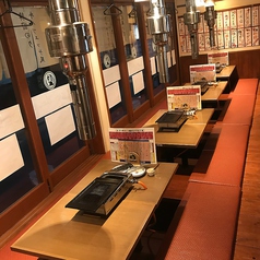 ご宴会には掘りごたつ席で！気の合う友人・会社仲間との集まりや宴会などにぜひ！