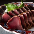 料理メニュー写真&nbsp;名物 鰹のわらやき塩たたき皿鉢