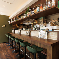 アットホームな雰囲気で美味しいお食事をどうぞ