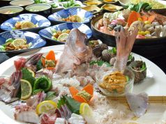 魚彩炭火ダイニング 一志のコース写真