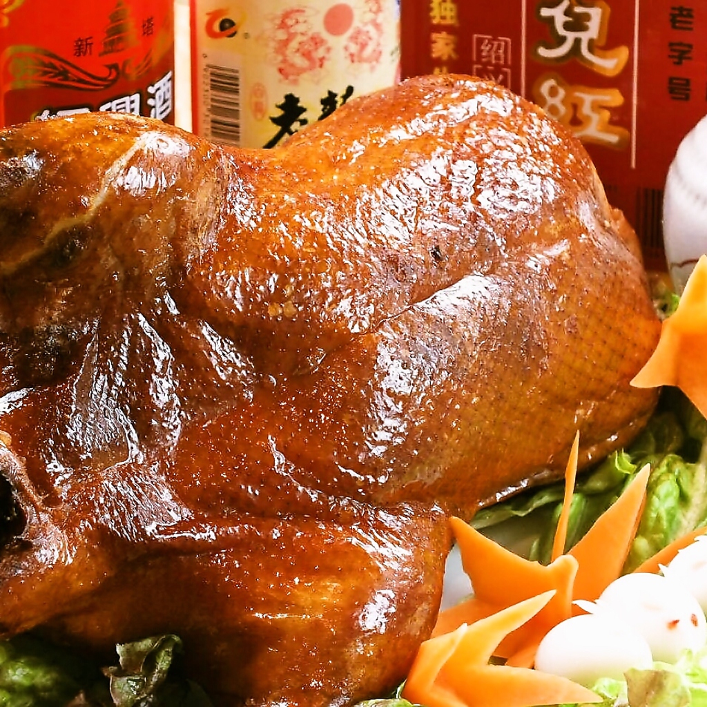 120分飲み題付北京ダックコースはおひとり様7000円（税抜）