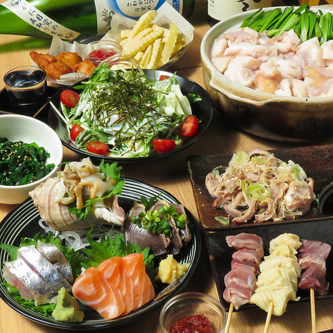プロが厳選したお肉や海鮮を満喫◎約30種類の日本酒を取り揃えております。