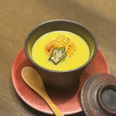 トウモロコシの茶碗蒸し
