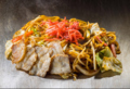 料理メニュー写真&nbsp;ミックスソース焼きそば/辛ネギ焼豚焼きそば　各種
