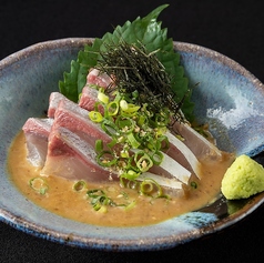朝〆博多胡麻カンパチ