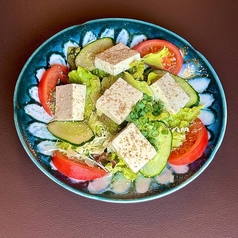 島豆腐サラダ