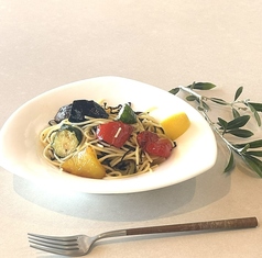 【11:00~16:00】塩こんぶと野菜だしの和風パスタ
