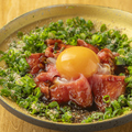料理メニュー写真&nbsp;その(2) 本鮪のホホ肉ユッケ