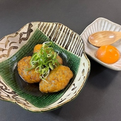 鶏つくね甘辛煮