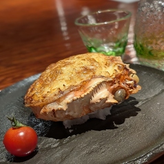 カニの甲羅焼き