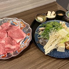 奥久慈すきやき燈のコース写真