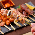 焼き鳥や肉寿司が食べ放題！各種宴会はぜひ当店で！焼き鳥だけではなくもつ鍋や逸品料理など通常単品やコースで提供される料理が今だけ食べ放題2980円～ご用意あり！！
