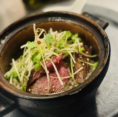 和牛ココット飯ガーリックライス