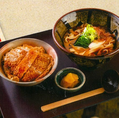 選べる麺とミニかつ丼セット