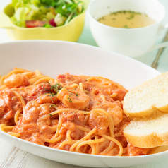 えびクリームパスタ
