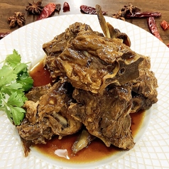 背ガラの醤油煮込み