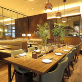 おしゃれな雰囲気が漂う大テーブル♪