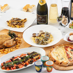 季節の食材をふんだんに使用した飲み放題付きパーティーコースをご用意しております！5500円(税込)～