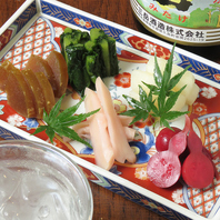 新鮮素材を使った創作和食はお酒も進む♪