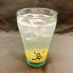 翠ジン　自家製レモンソーダ