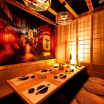 4～8名,8～15名,15～25名…ご人数に合わせた個室をご案内致します。快適空間でこだわりの料理を。