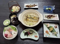 相模川天然鮎づくし懐石コース