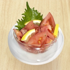 冷製トマトの甘酢漬け