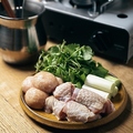 料理メニュー写真&nbsp;名古屋コーチン引き摺り鍋 (一人前)