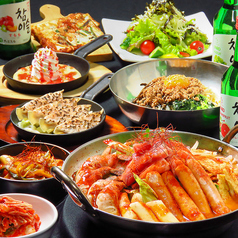 韓国ダイニング オットケドゥンテゲッチのコース写真