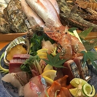 市場＆漁師から直接買い付け！日替わりの新鮮魚介